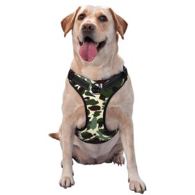 Pet Harness Vest with Quick-Dry, Mold-Resistant Leash: Lightweight and gentle, this outdoor essential ensures comfort and safety for your furry friend (size: L)