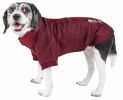 Pet Life Active 'Fur-Flexed' Relax-Stretch Wick-Proof Performance Dog Polo T-Shirt