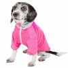 Pet Life Active 'Chewitt Wagassy' 4-Way Stretch Performance Long Sleeve Dog T-Shirt