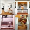 Portable Guard Net Stairs Doors Pets Dog Cat Baby Safety Gate Mesh Fence