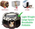 Oxford cloth folding pet tent cat kennel dog kennel cat delivery room indoor pet fence octagonal pet fence