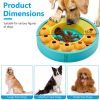 Dog Puzzle Food Feeder Slow Feeding Bowl Interactive Toy Dog Treat Dispensing Toy