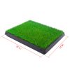 Pet toilet dog potty artificial turf environmental protection with drawer